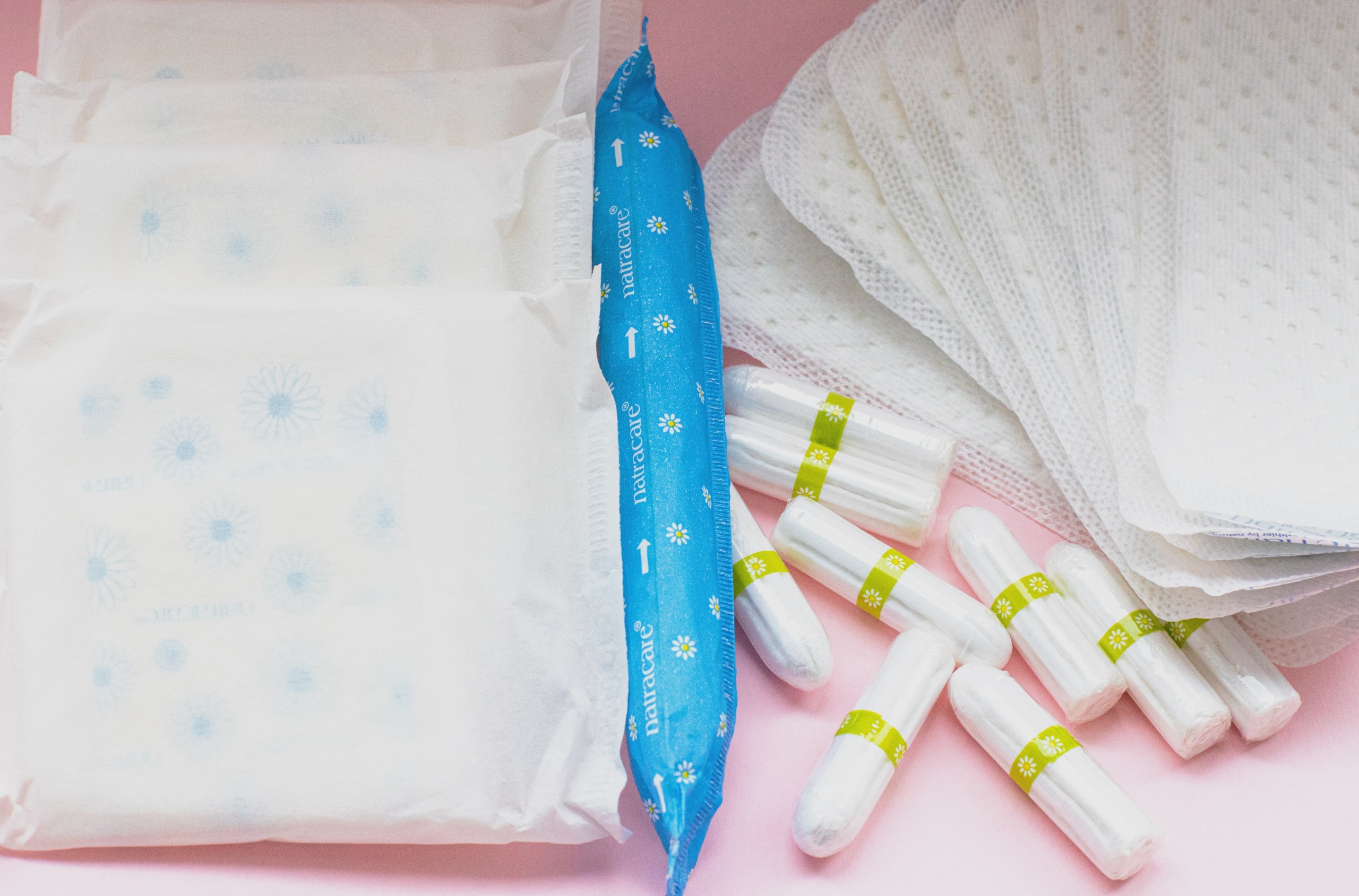 Pads and tampons