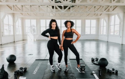 women in gym