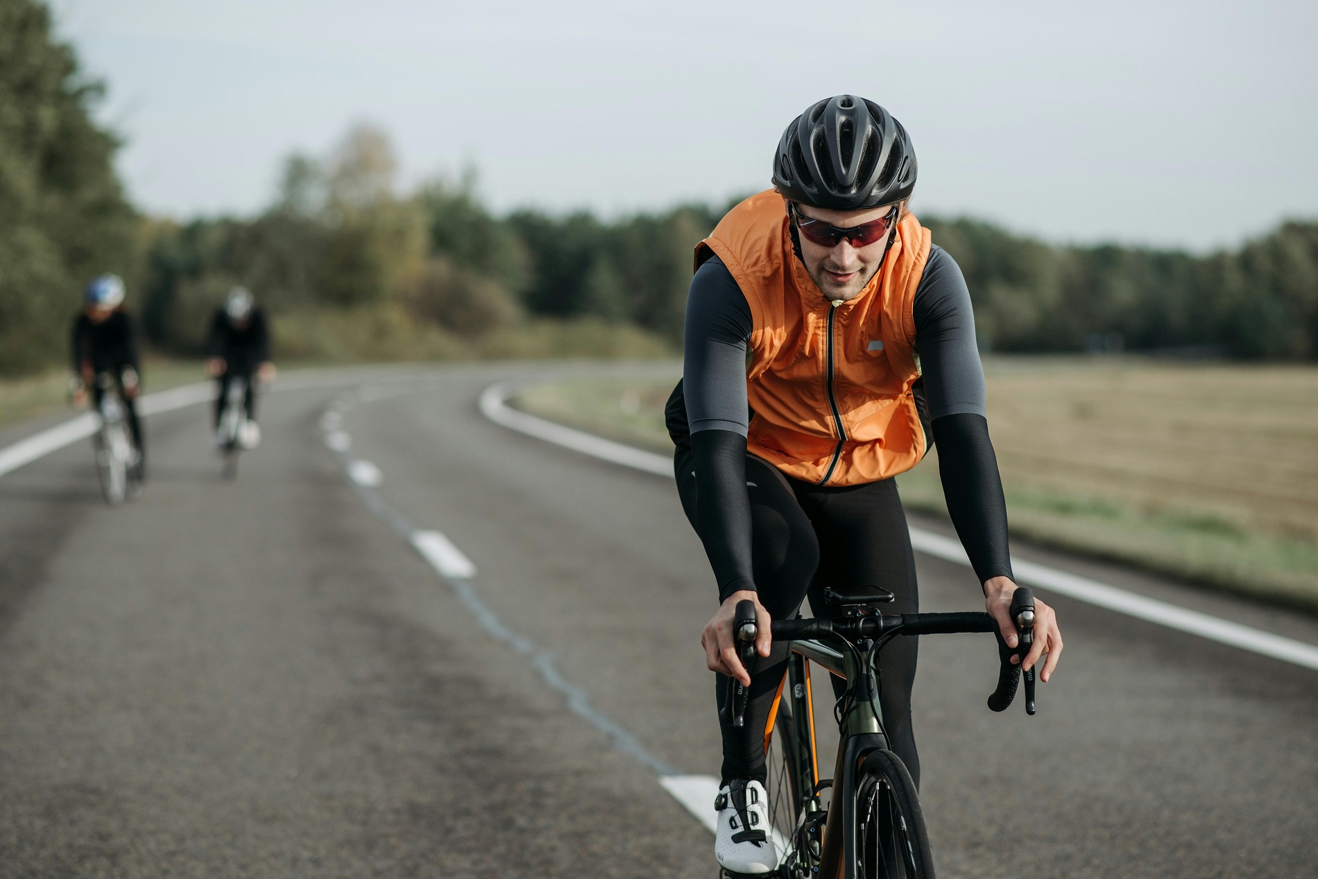 A cyclist