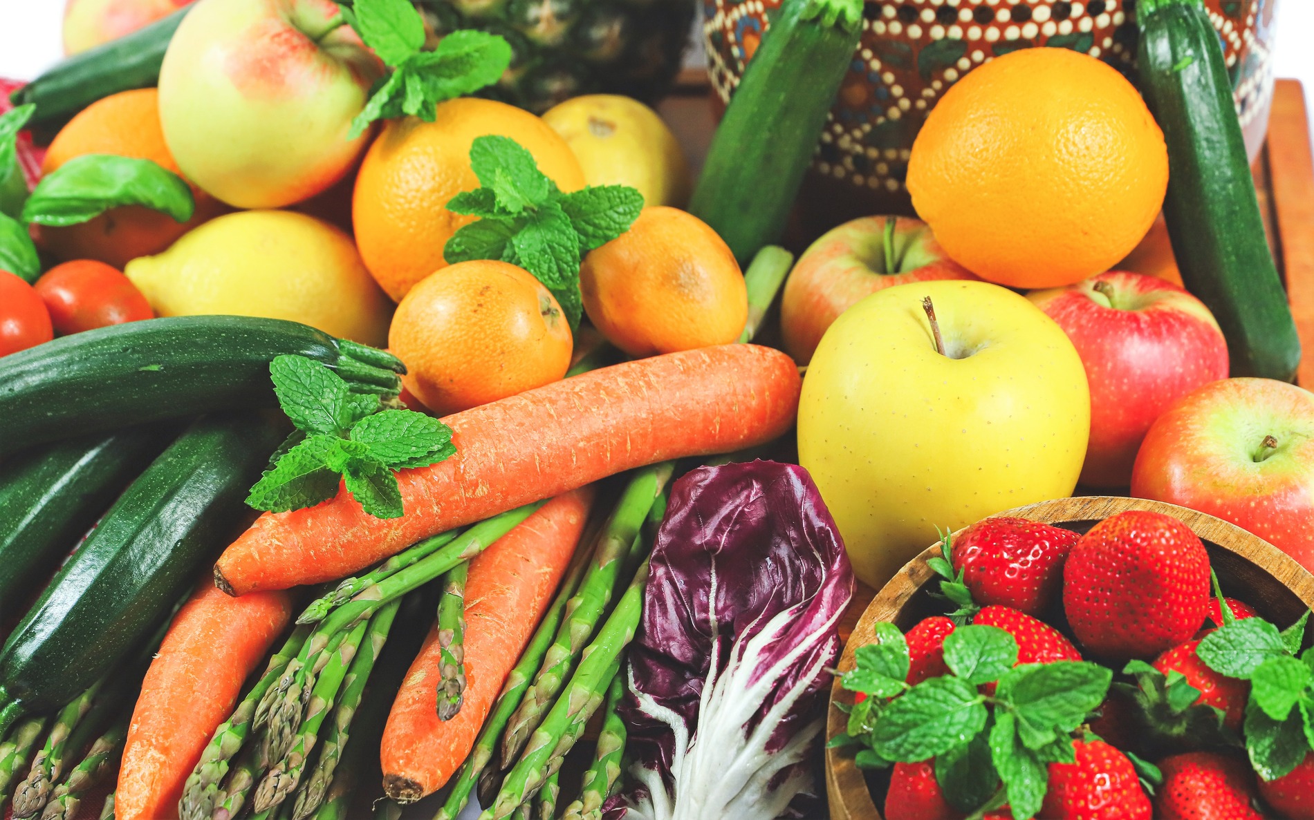 fruits and vegetables