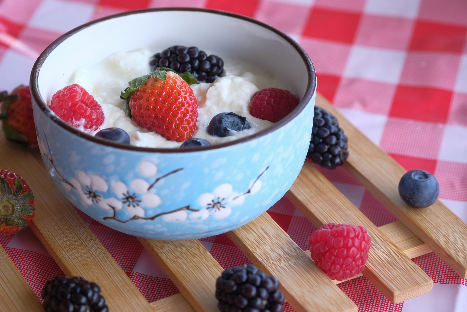 Greek Yogurt with Berries