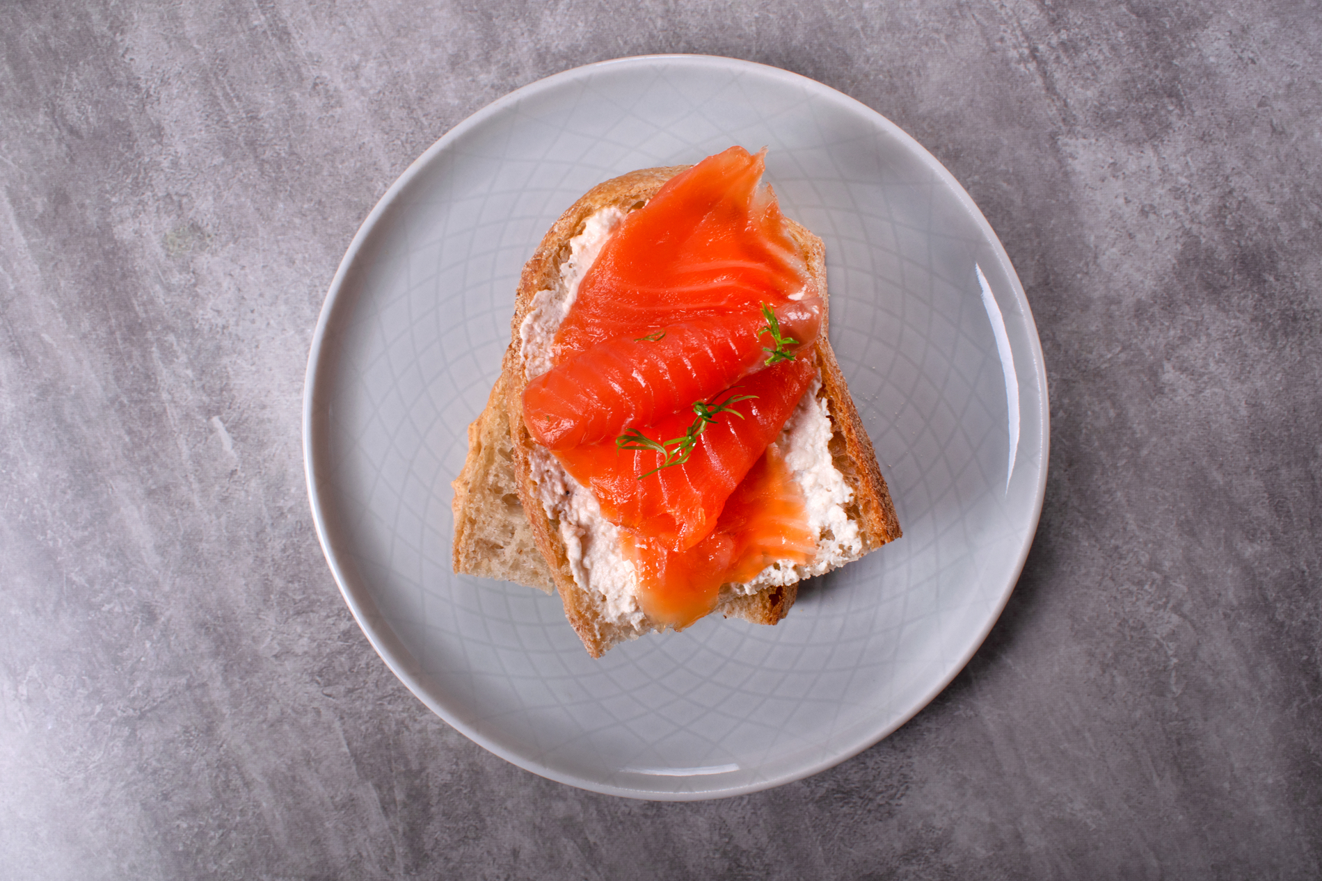 Smoked Salmon on Rye