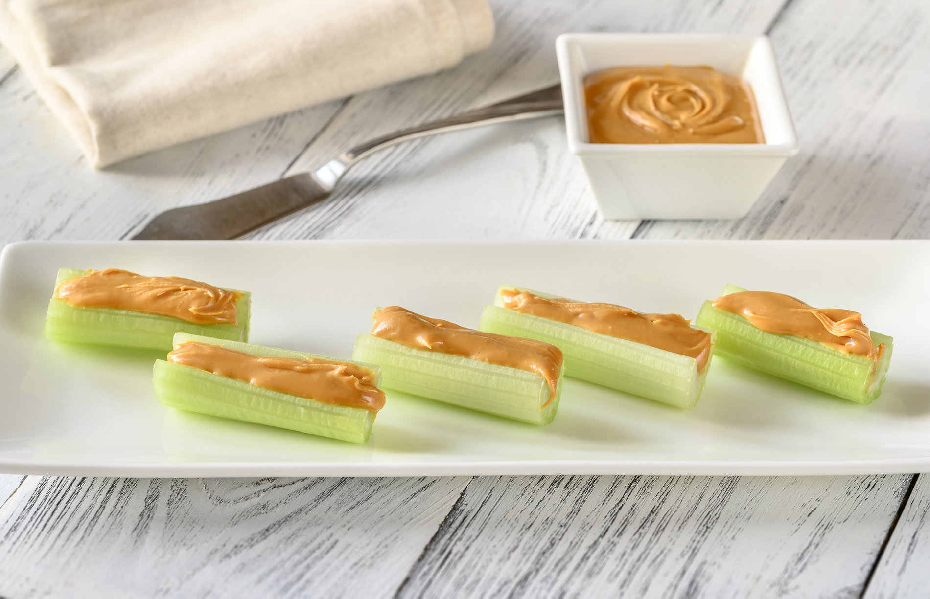 Celery with Almond Butter