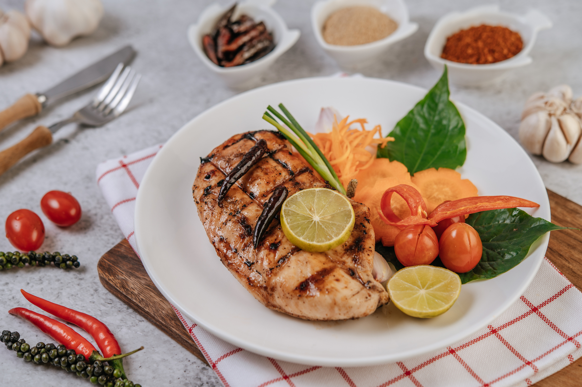 grilled chicken