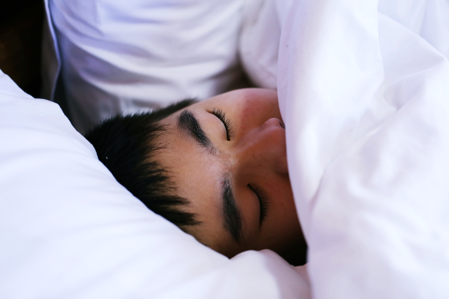 person sleeping