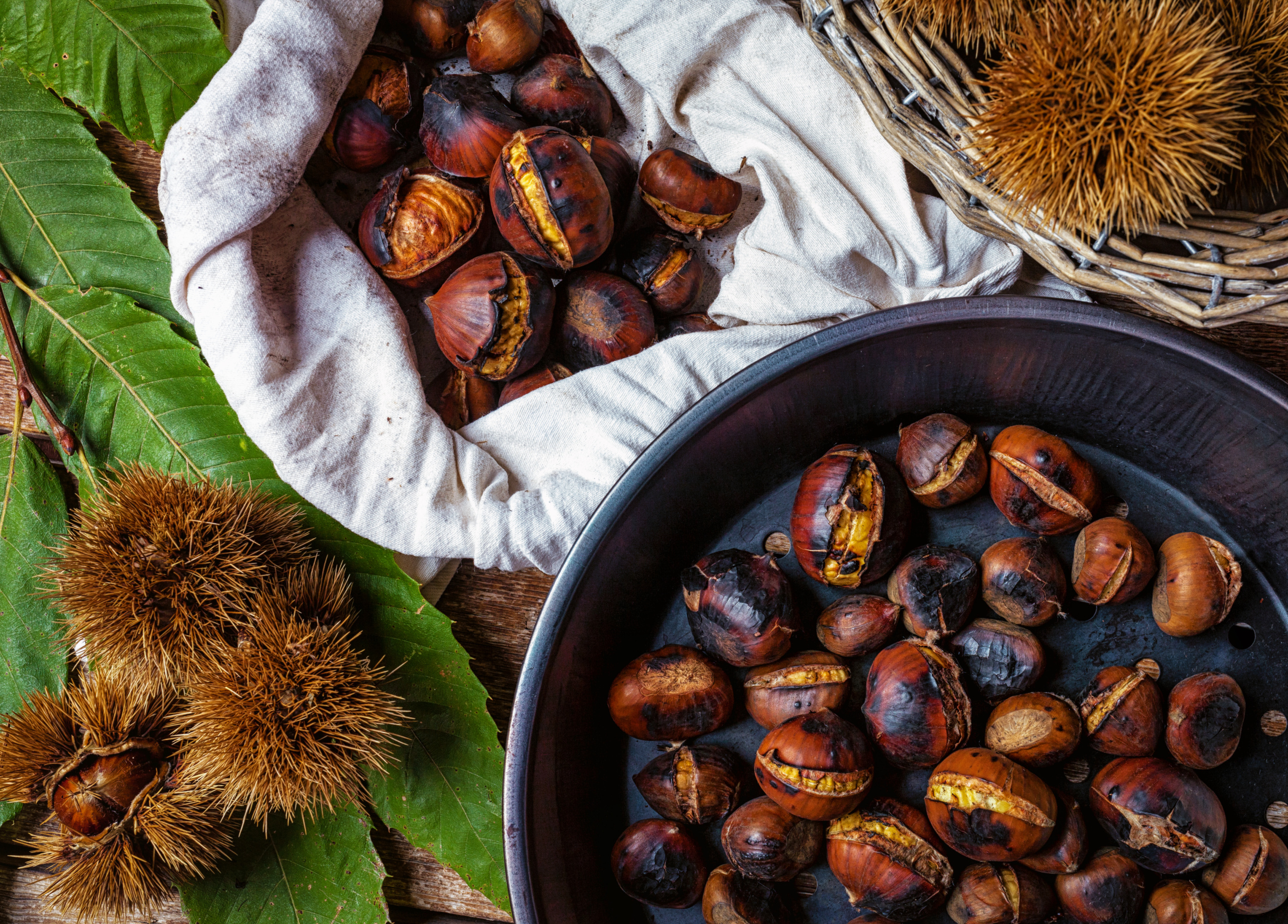 Roasted chestnuts