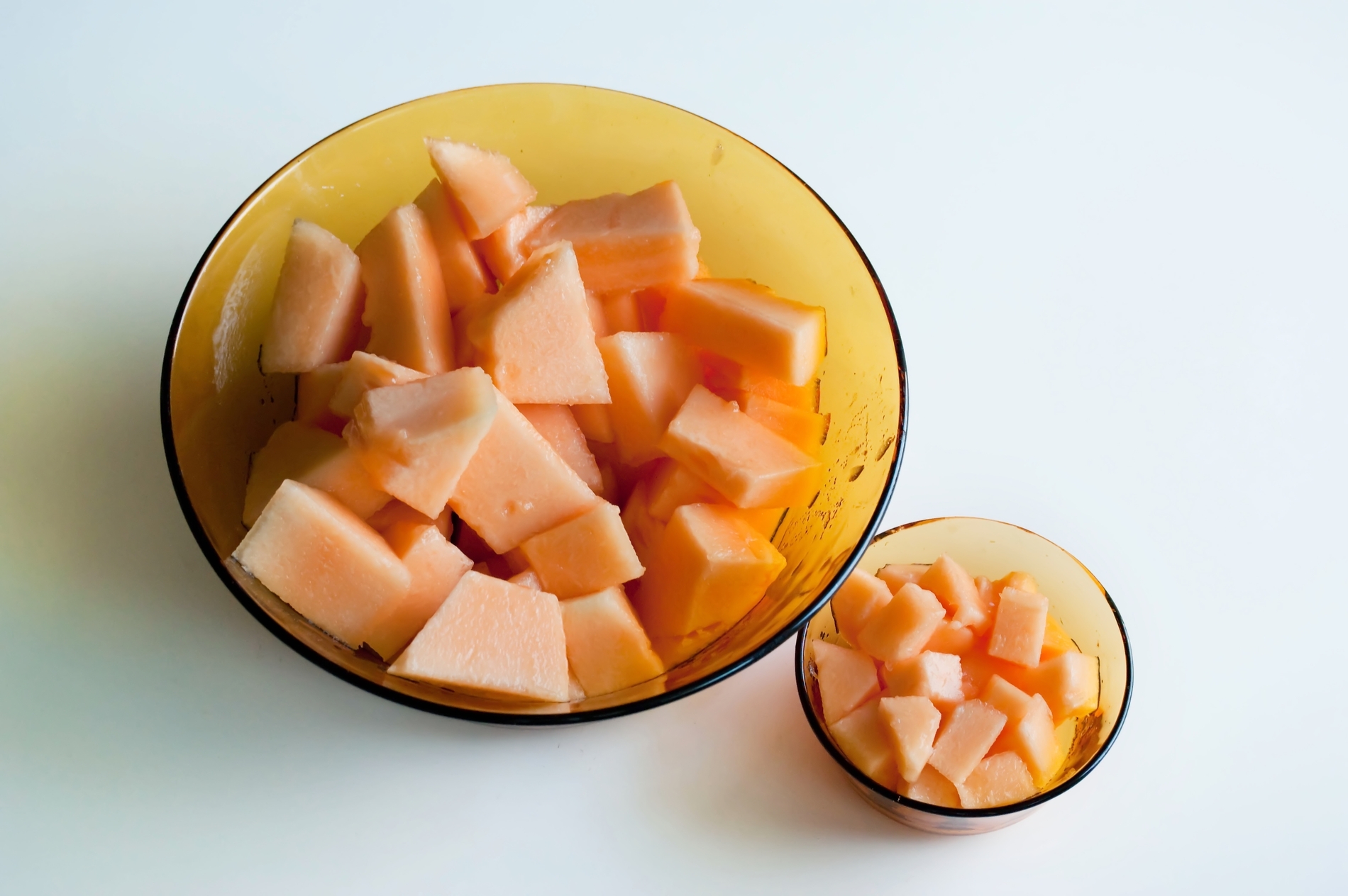 fruit in bowls