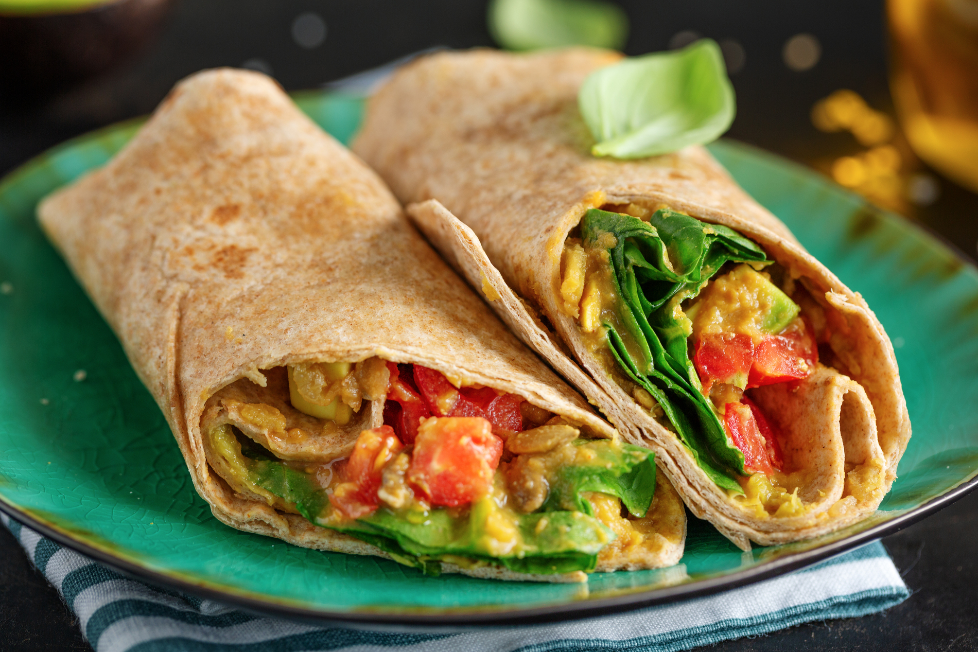 Veggie-Packed Breakfast Wrap