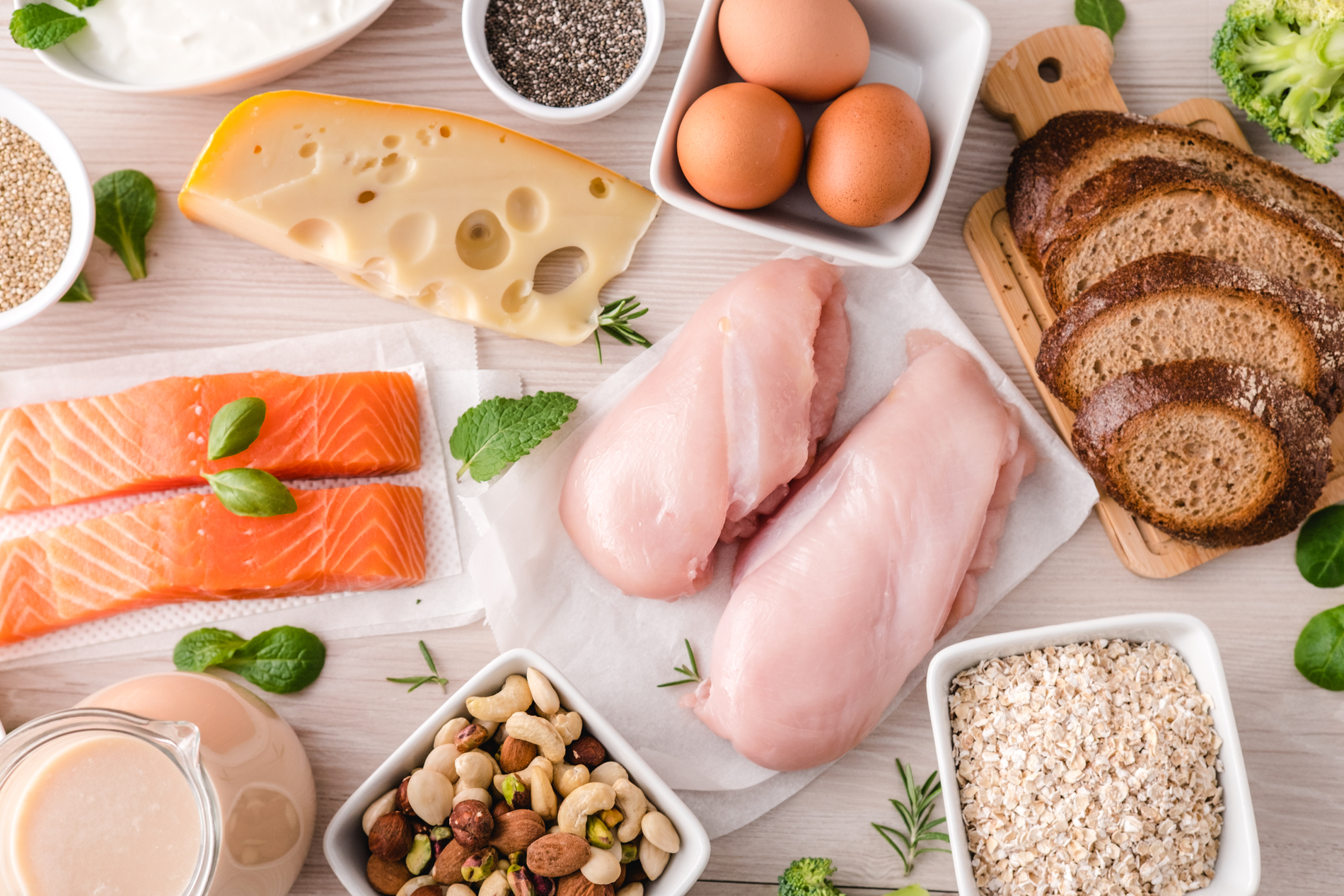 Your Meals Lack Protein and Fiber