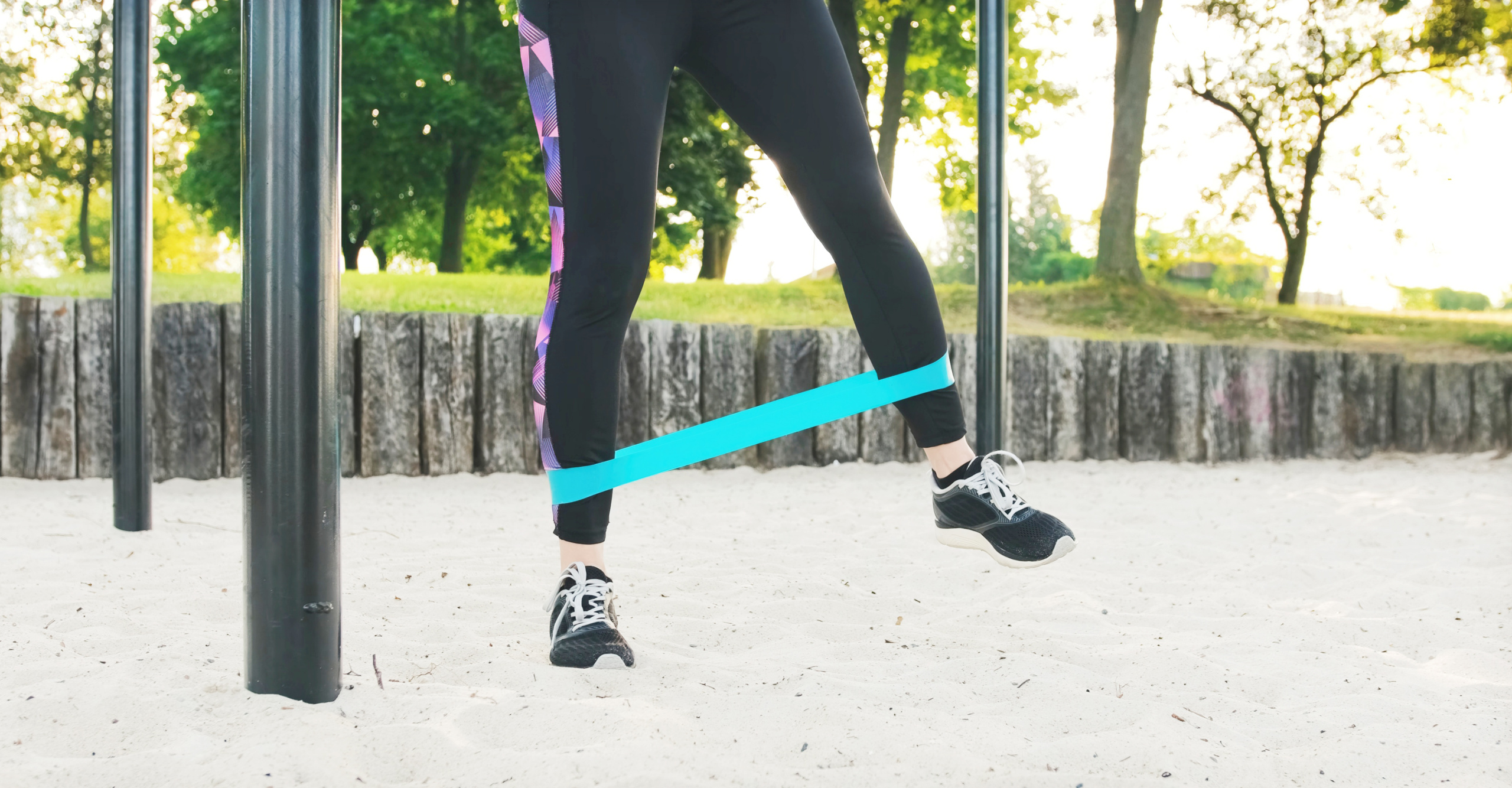 Resistance Band Side Steps