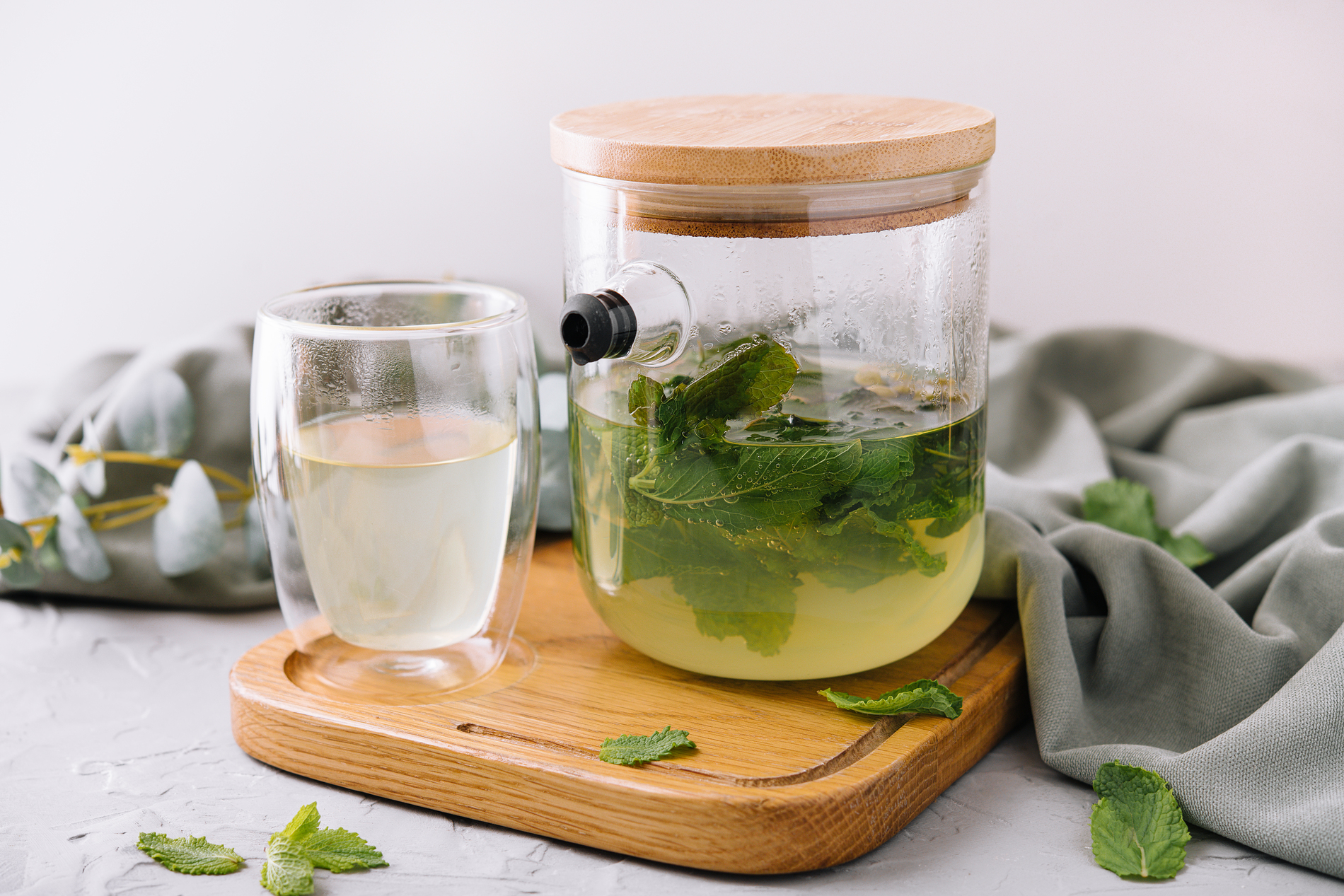 Mint tea
