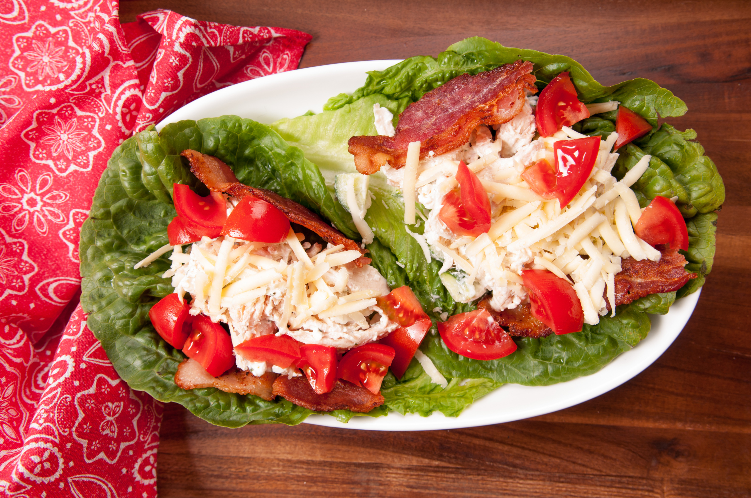 Keto BLT Lettuce Wraps
