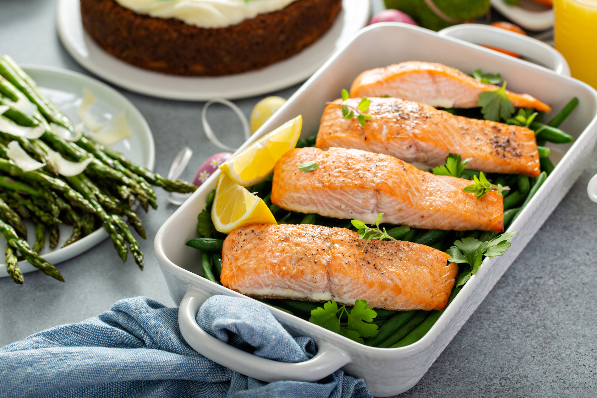 cooked salmon