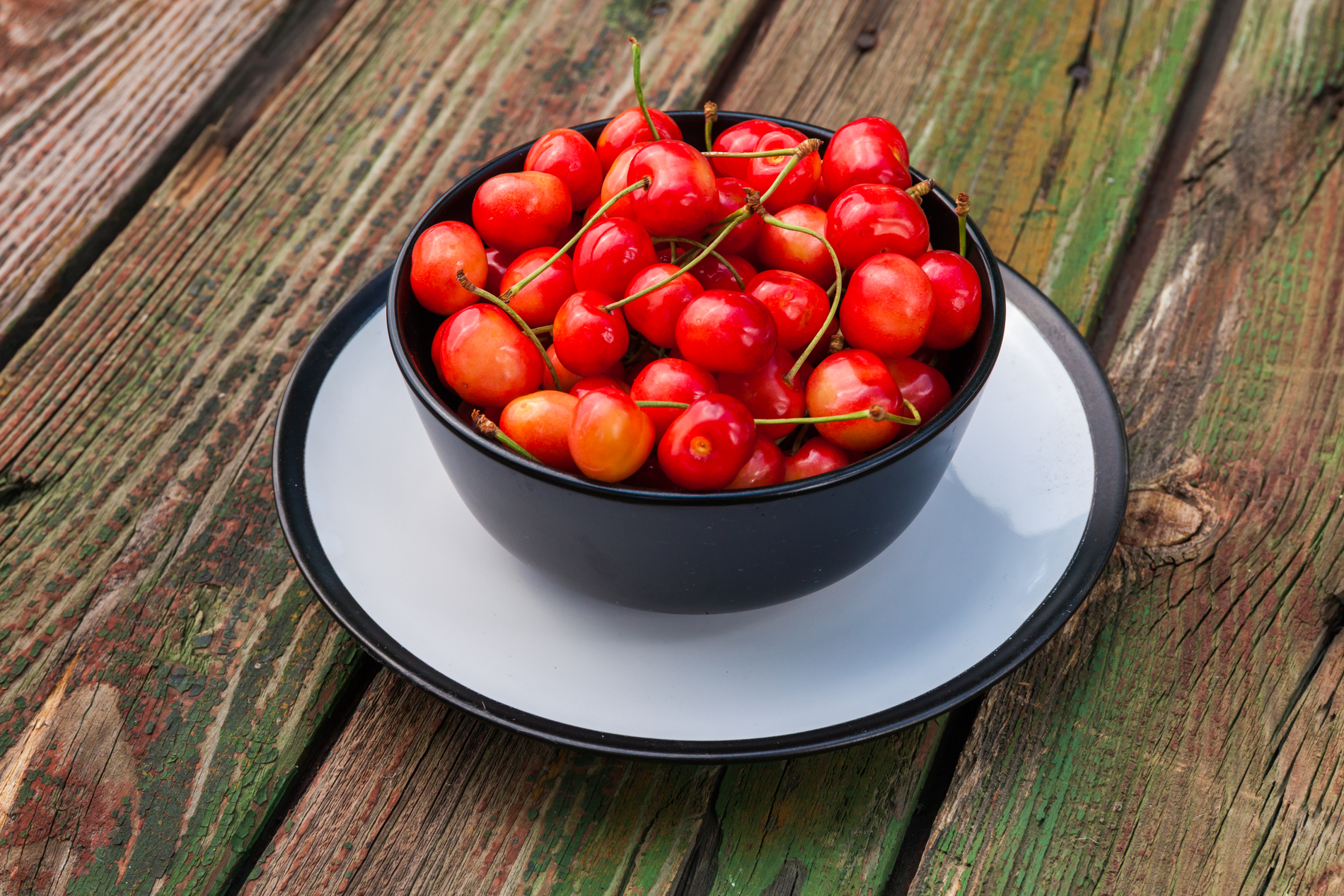 Fresh acerola cherries