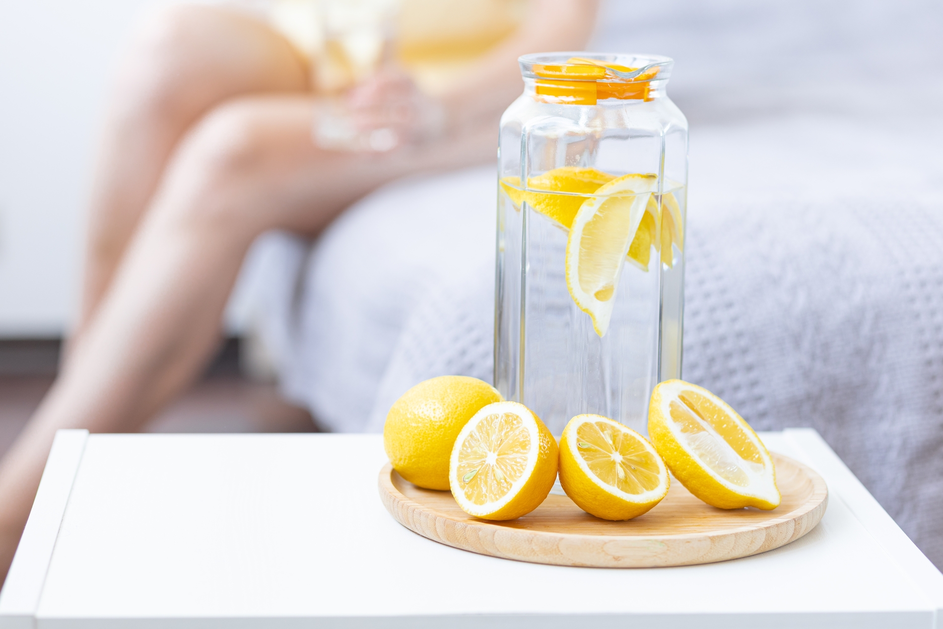 lemon water