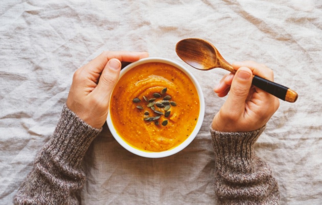 soup in bowl
