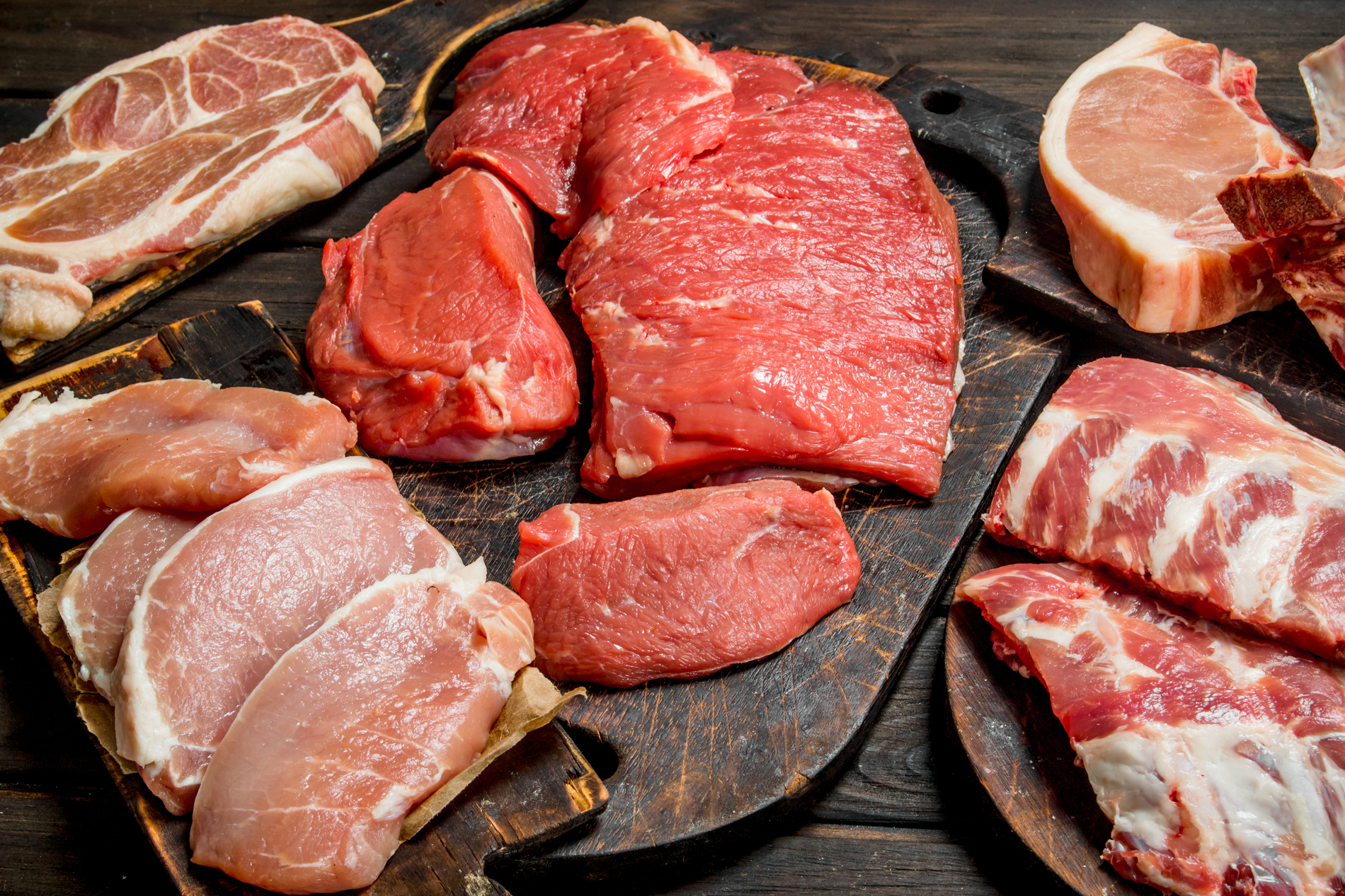 Red Meat (Beef, Pork, Lamb)