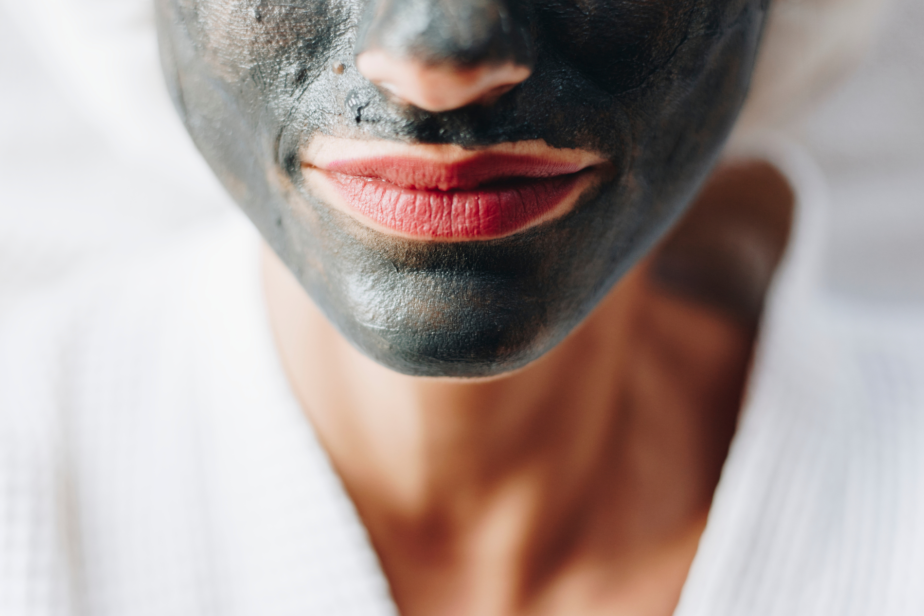 Charcoal face mask