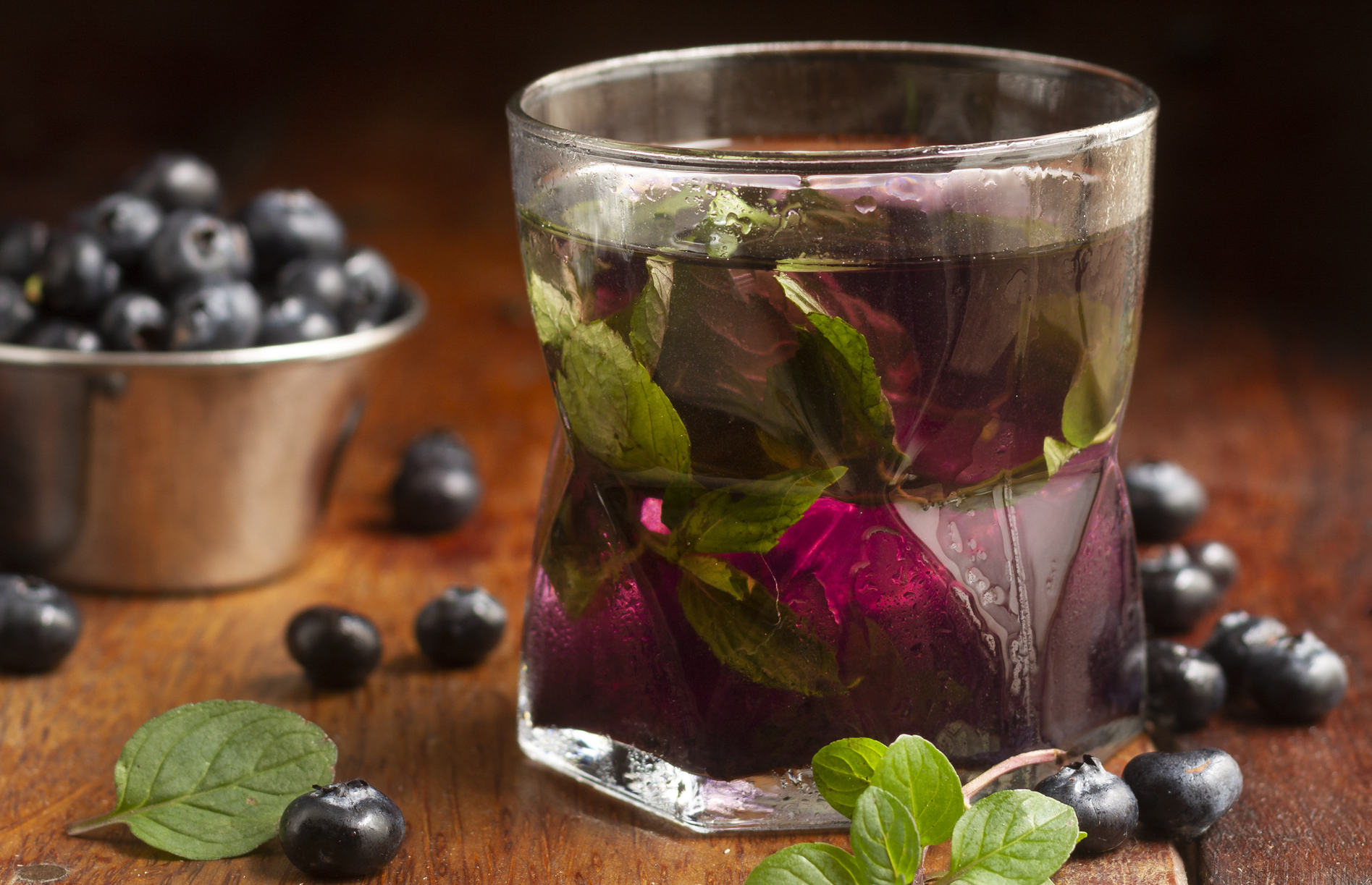 Blueberry-Basil Immuni-Tea