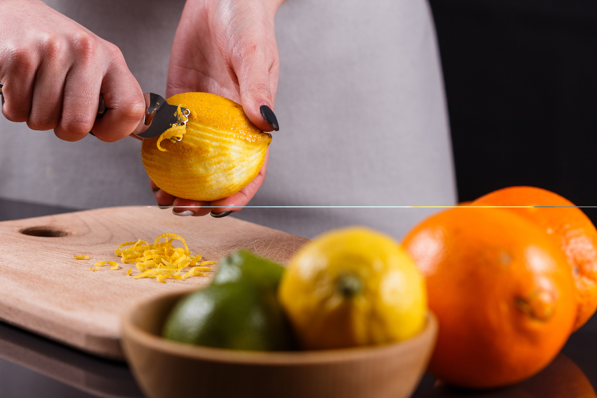 Citrus Zest Instead of Sugar in Dressings and Marinades