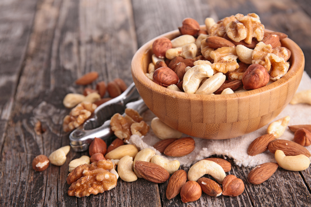 Nuts (Almonds, Peanuts, Cashews)