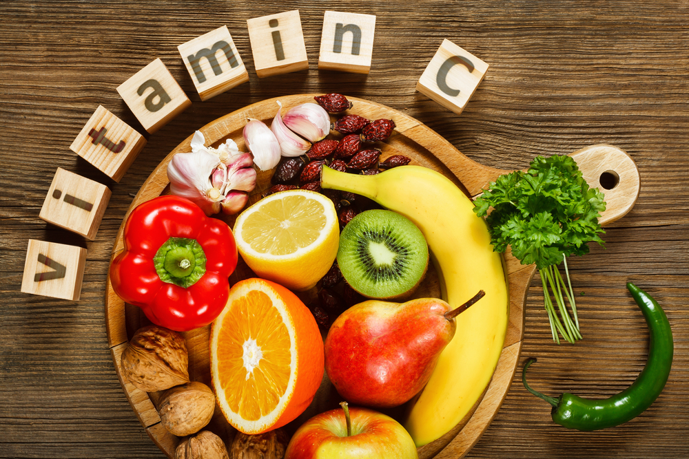 Vitamin C–Rich Fruits and Vegetables