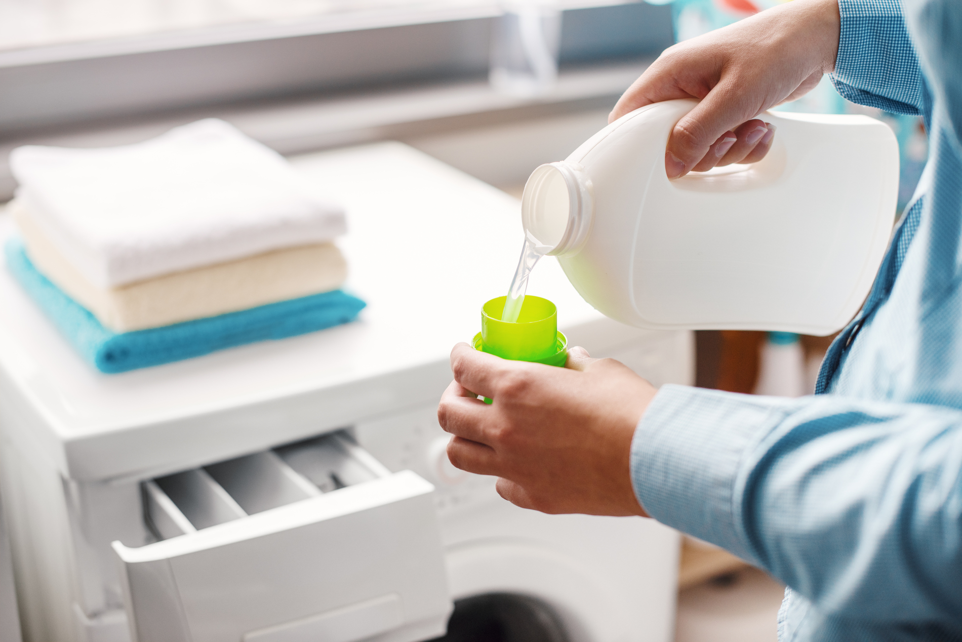 Switch to Gentle Laundry Detergent