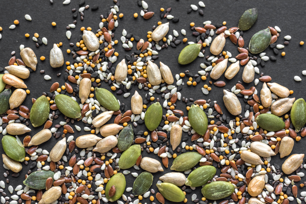 Sesame and Sunflower Seeds