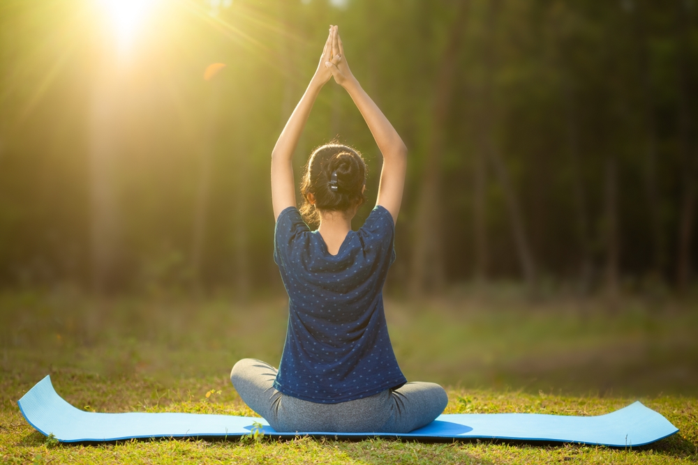 Stretch or try morning yoga
