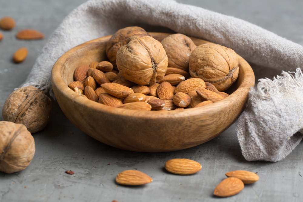 Walnuts and Almonds
