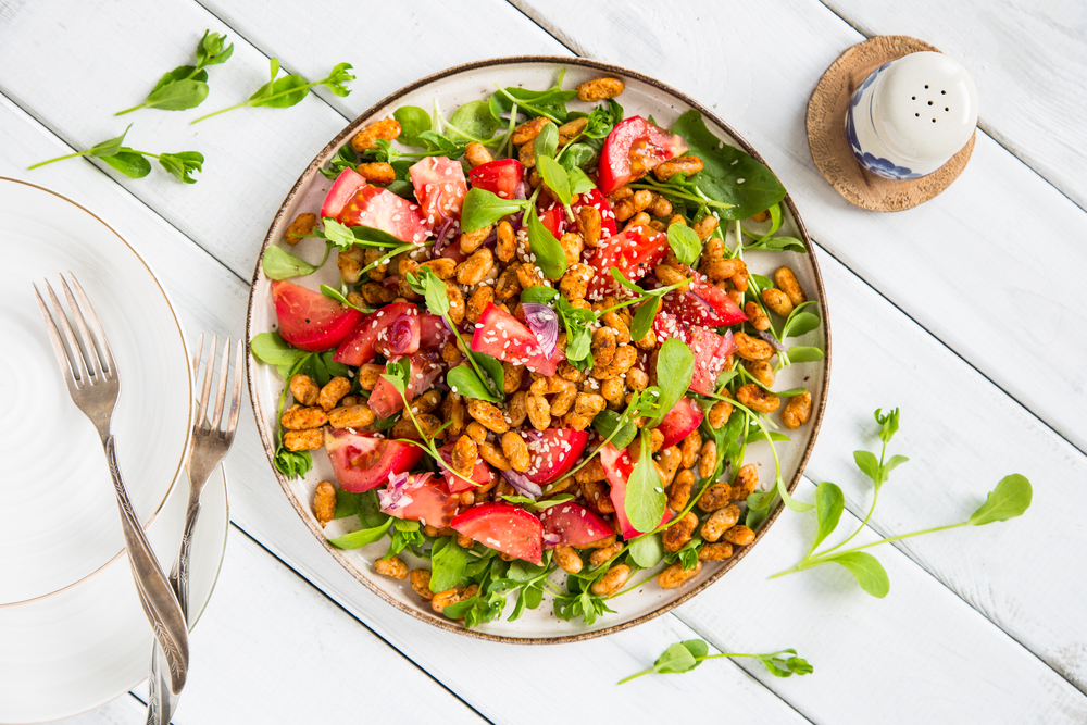 Garden Salads with Lean Protein