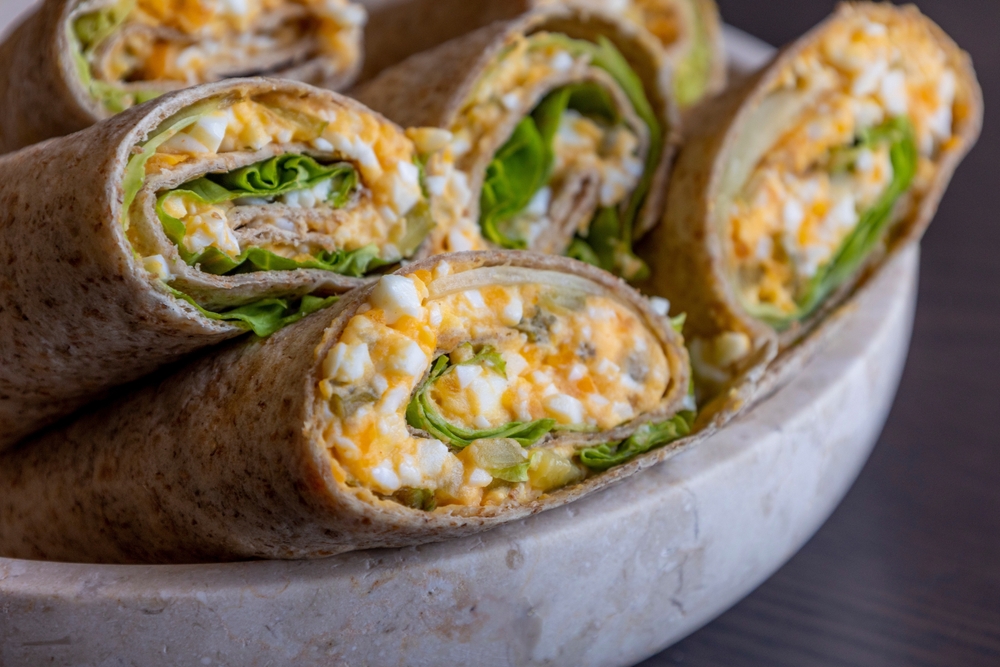 Egg White Breakfast Wraps