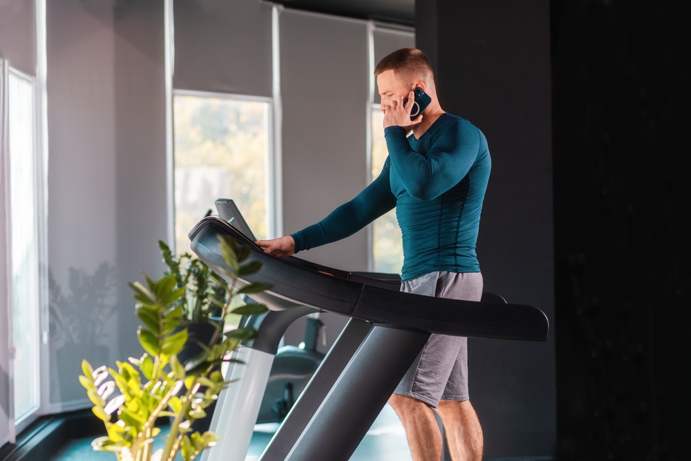 Taking Calls Mid-Workout